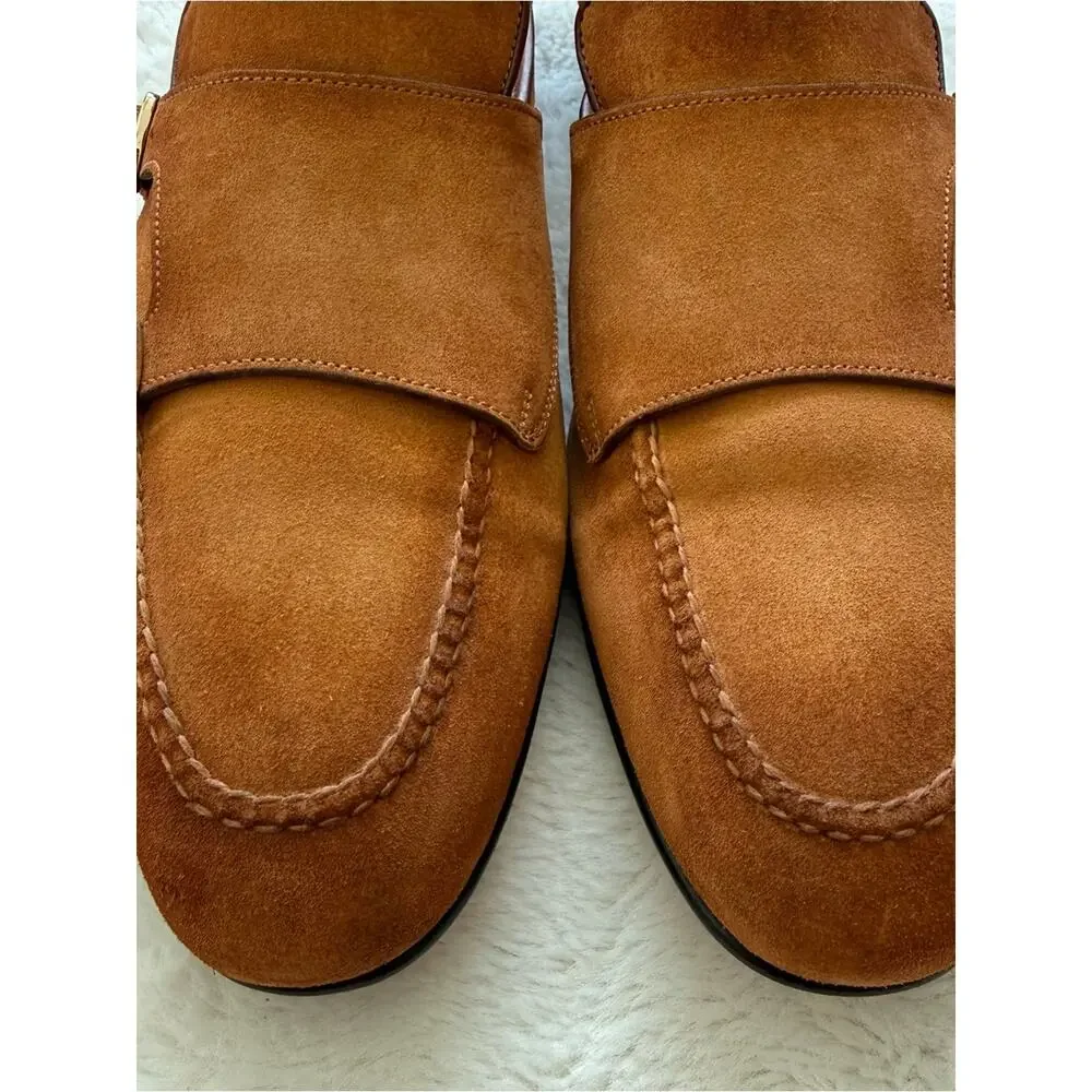 Santoni double buckle
